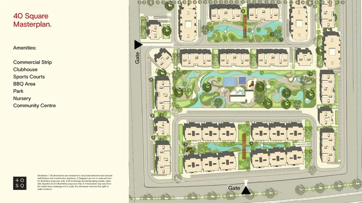 40 Square New Capital master plan