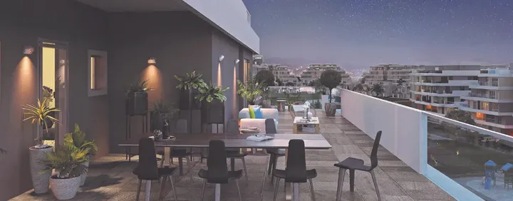روف بجلسة طعام ليلية في سكاي كوندوز فيليت