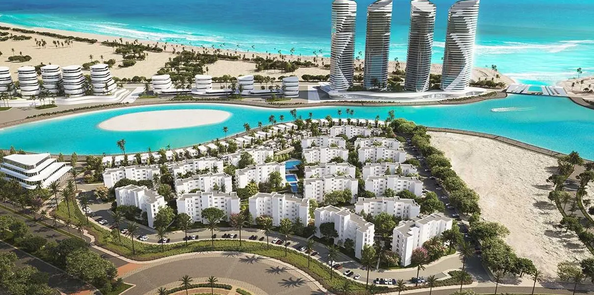 شاليه غرفتين 107 م² للبيع في بالم هيلز العلمين الجديدة