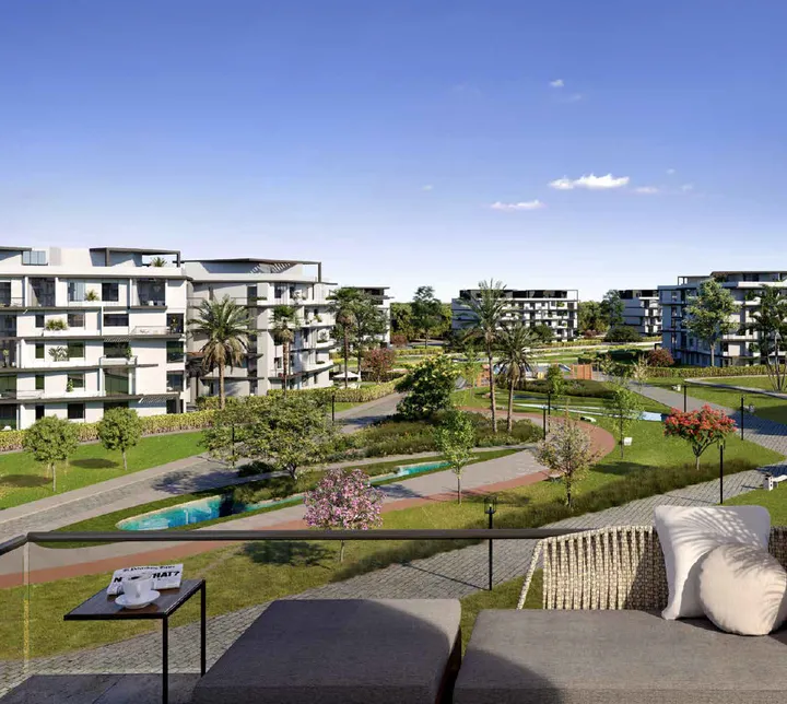 246 m² penthouse with a 177 m² roof in V Residences for sale in Villette SODIC