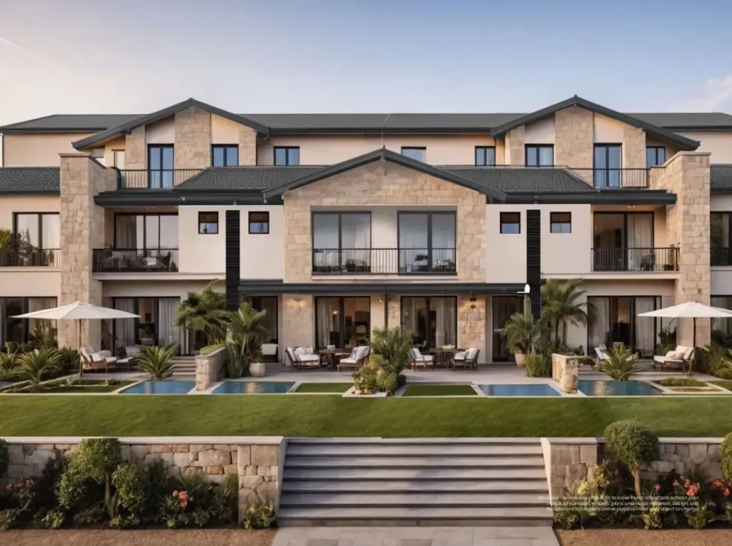 165 m² 3-bedroom townhouse on a 192 m² plot over three floors for sale in Jirian Mountain View