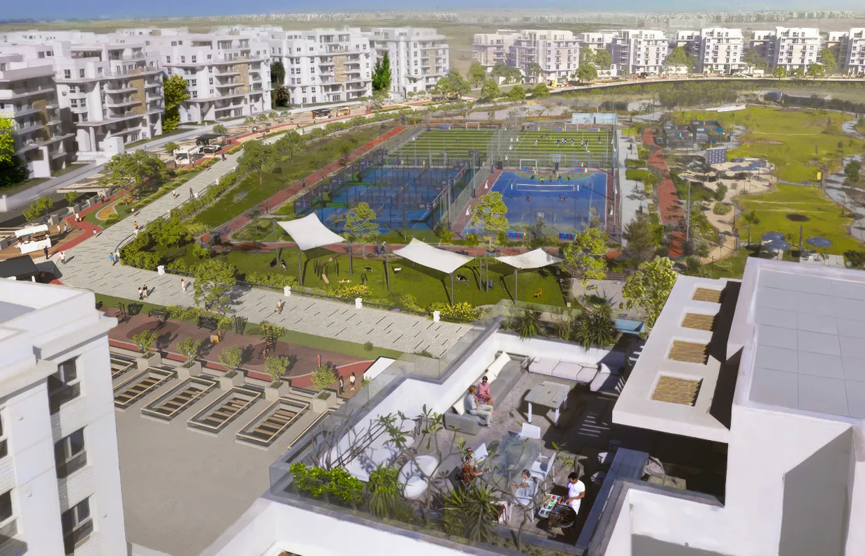 110 m² Club Park apartment with 47 m² garden for sale in Mountain View iCity October
