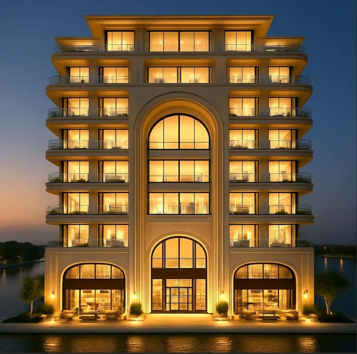 شقة 143 م² بغرفتي نوم وروف 13 م² للبيع في جريان بالم هيلز