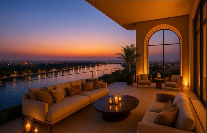 شقة 206 م² بأربع غرف نوم للبيع في جريان بالم هيلز