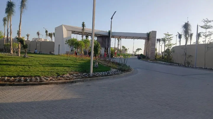 شاليه 68 م² بغرفتي نوم في الدور الثاني للبيع في بالم هيلز العلمين الجديدة