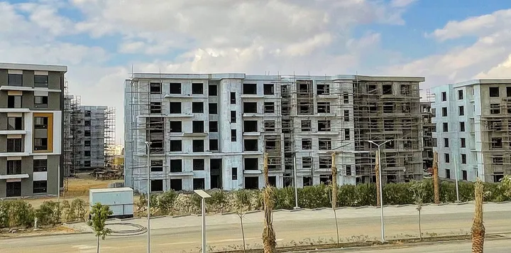 استوديو أرضي 72 م² بحديقة وبول أكسيس للبيع في بالم هيلز القاهرة الجديدة