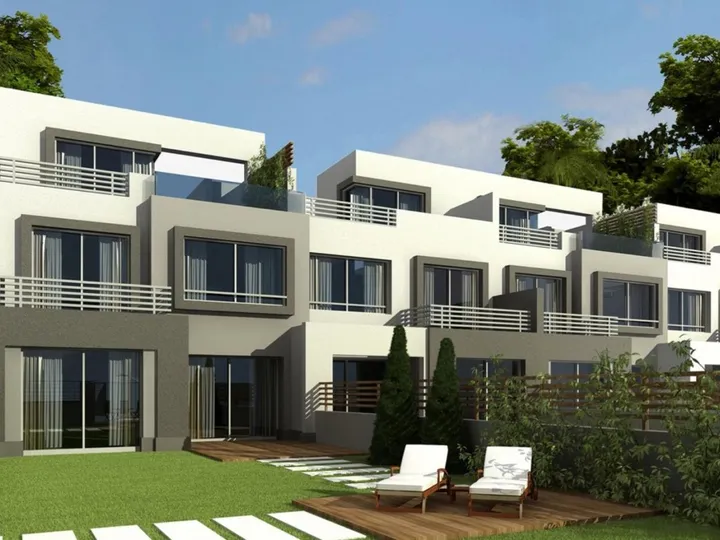 Six-bedroom 280 m² townhouse with 360 m² land for sale in Palm Hills Golf Extension