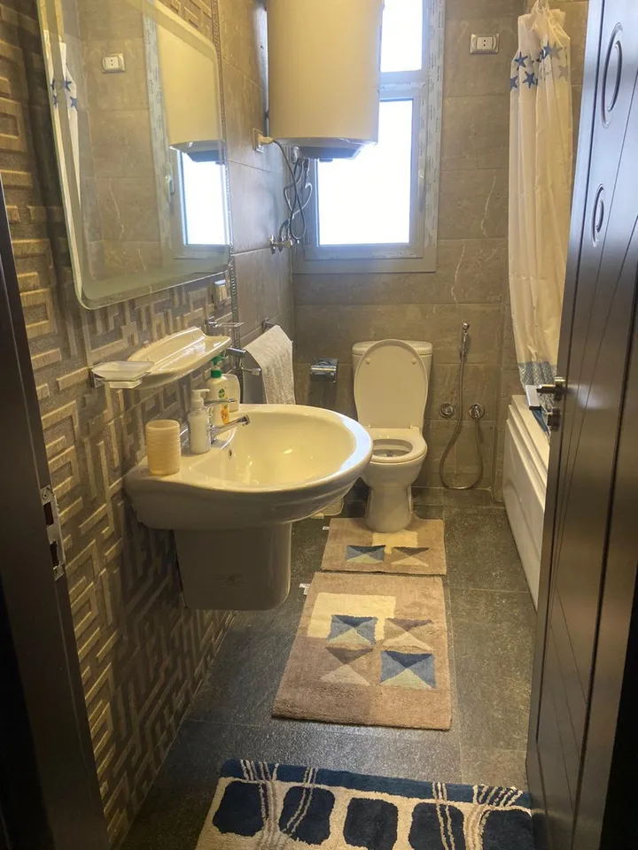 Furnished 176 m² three-bedroom apartment for sale in Village Garden Katameya