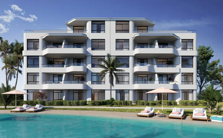 139 m² three-bedroom penthouse with a 64 m² roof in Beach Residence for sale in June SODIC