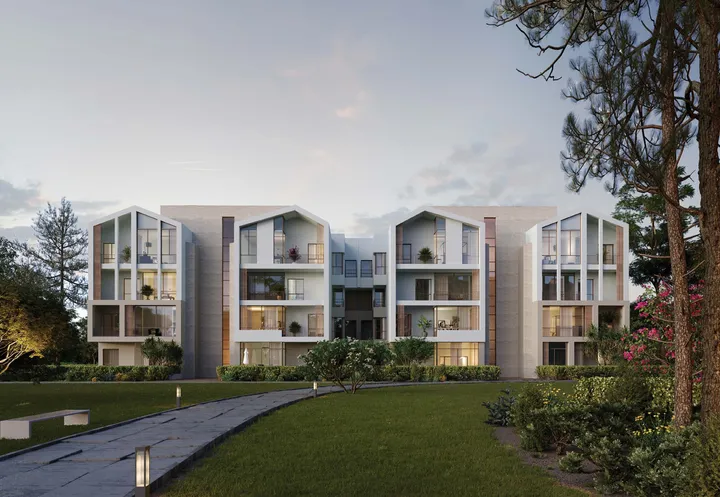 202 m² dual-aspect penthouse with a 58 m² roof for sale in Karmell SODIC