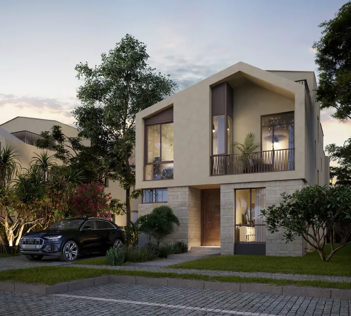 385 m² villa on a 605 m² plot with an 84 m² roof for sale in Karmell SODIC