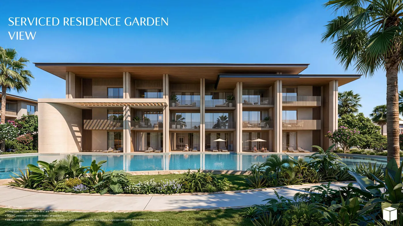 97 m² furnished one-bedroom apartment with a 29 m² garden for sale in Nobu Residence Ogami