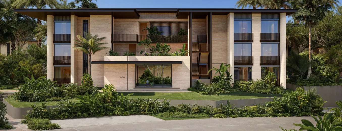 219 m² furnished three-bedroom apartment with four bathrooms for sale in Nobu Residence Ogami