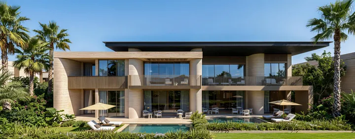 219 m² furnished three-bedroom apartment with four bathrooms for sale in Nobu Residence Ogami