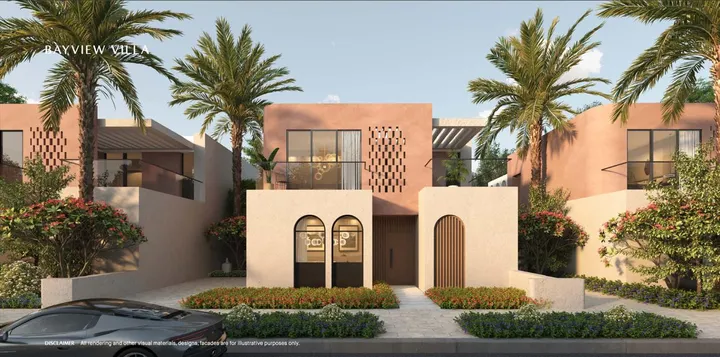 3-bedroom 253 m² core-and-shell villa on a 353 m² plot for sale in Ogami SODIC