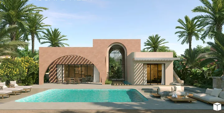 3-bedroom 250 m² single-storey sea-view villa for sale in Ogami SODIC