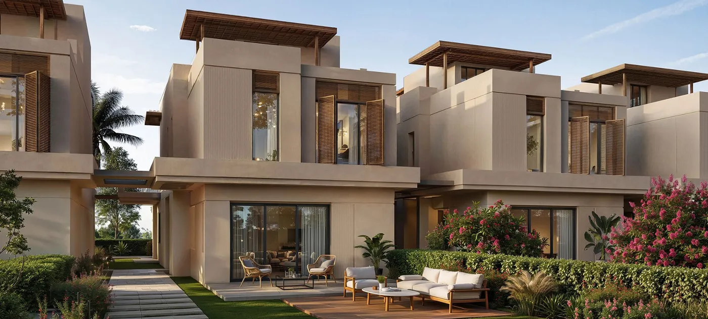 218 m² twin house with a 234 m² garden and 94 m² roof for sale in SODIC Eastvale