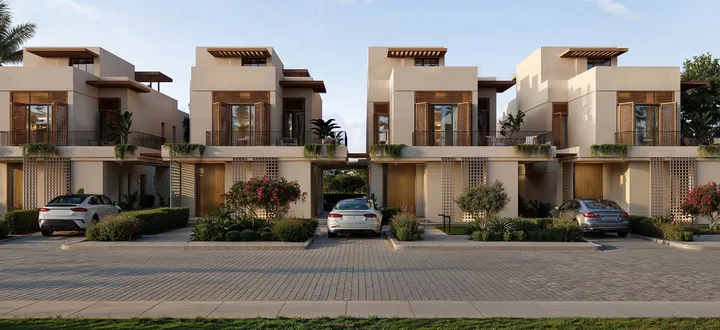 218 m² twin house with a 234 m² garden and 94 m² roof for sale in SODIC Eastvale