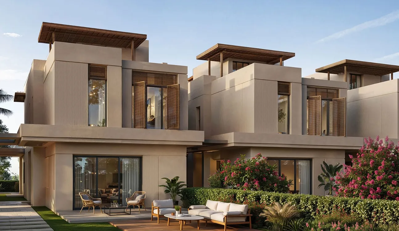 215 m² villa with a 172 m² garden and 77 m² roof for sale in SODIC Eastvale