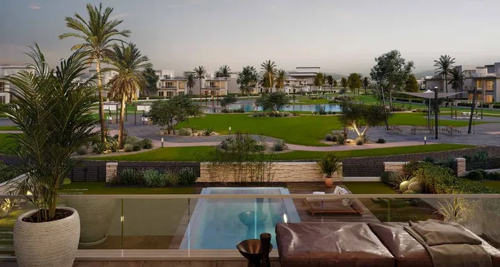 260 m² townhouse with 96 m² garden and 50 m² roof for sale in The Estates SODIC