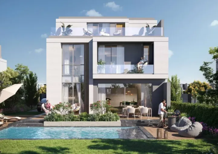 195 m² Phase 1 townhouse with a 64 m² garden and 37 m² roof for sale in El Patio Hills