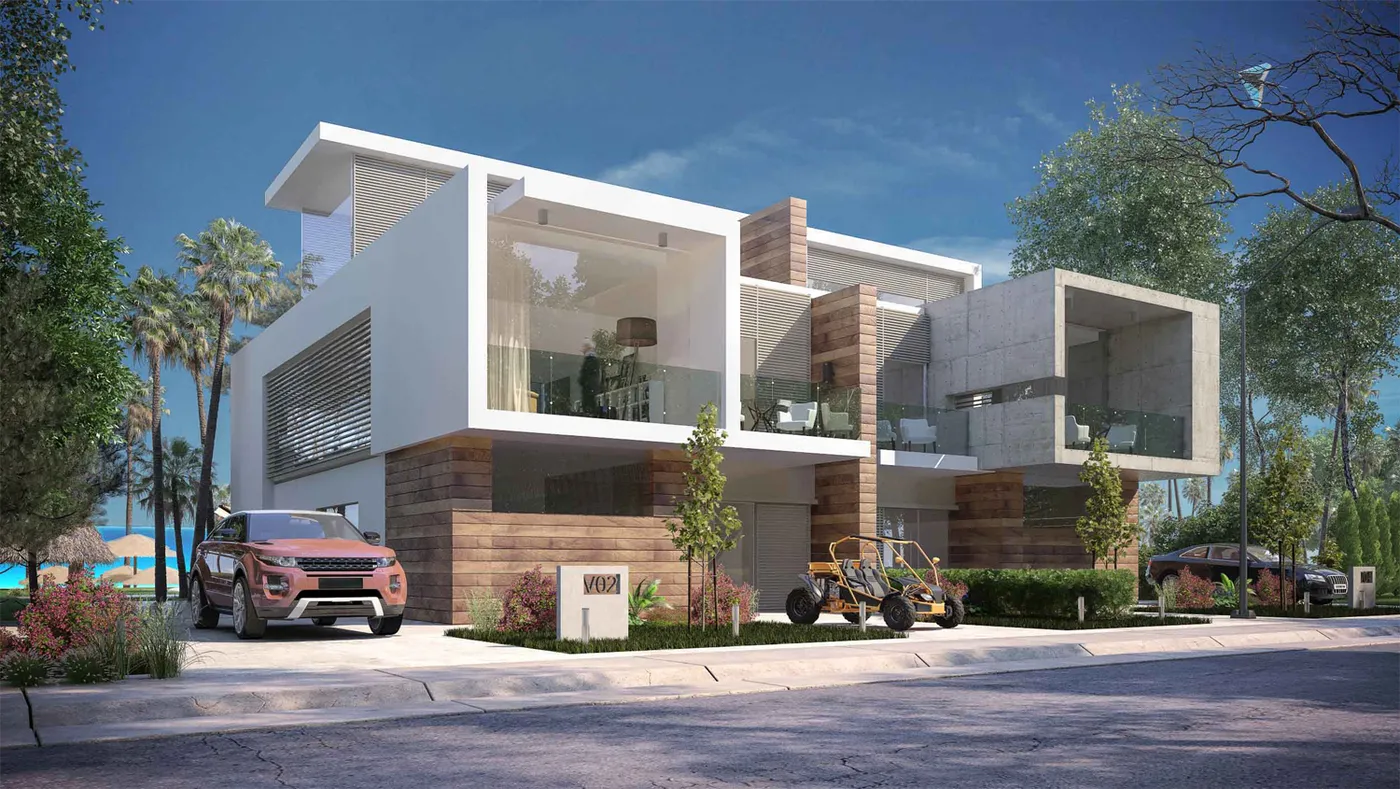 220 m² 4-bedroom developer twin house with a 60 m² garden for sale in La Vista Ras El Hekma
