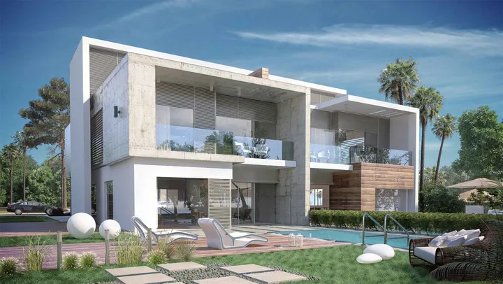 220 m² 4-bedroom developer twin house with a 60 m² garden for sale in La Vista Ras El Hekma
