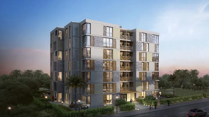 Fully finished 133 m² two-bedroom apartment for sale in The City of Odyssia