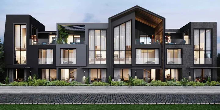 313 m² twin house on a 298 m² plot for sale in The Ridge