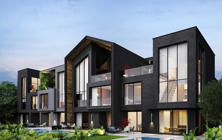 313 m² twin house on a 298 m² plot for sale in The Ridge