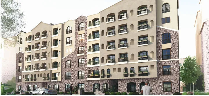 224 m² upper duplex with roof for sale in Green Square