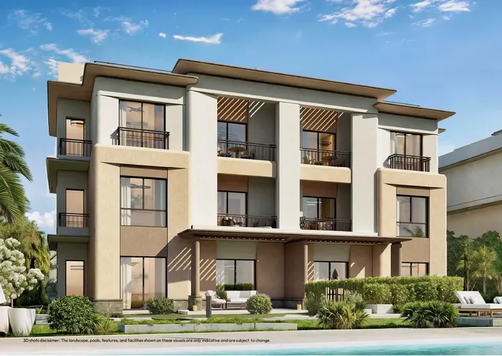 Ground-floor 105 m² apartment plus 36 m² garden for sale in Youd