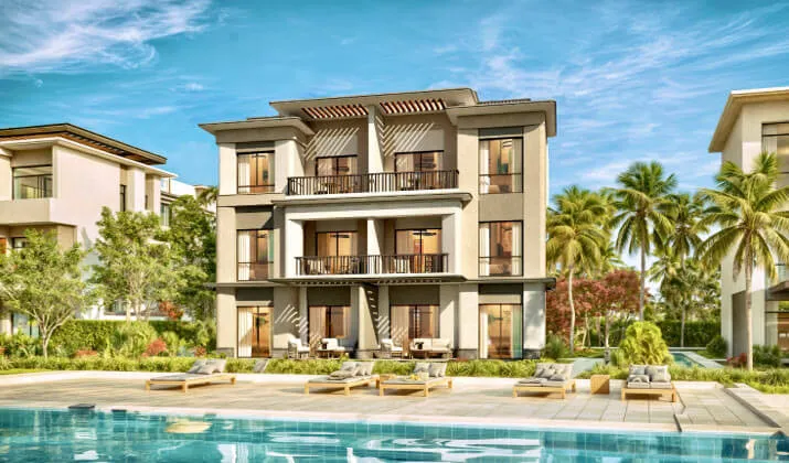 Ground-floor 105 m² apartment plus 36 m² garden for sale in Youd
