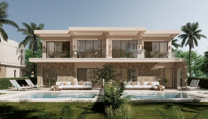 185 m² twin house on a 211 m² plot for sale in Summer