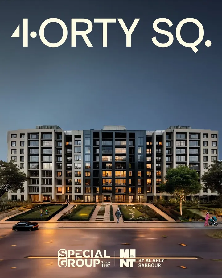 133 m² two-bedroom apartment with two bathrooms for sale in 40 Square