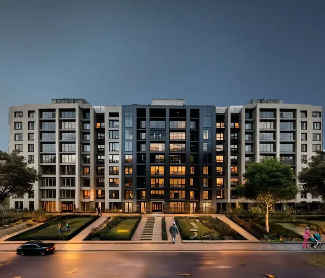 189 m² first-floor core and shell apartment for sale in 40 Square