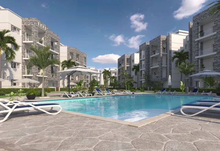 Furnished Phase 1 duplex, 170 m² with a 250 m² garden, for sale in Amwaj