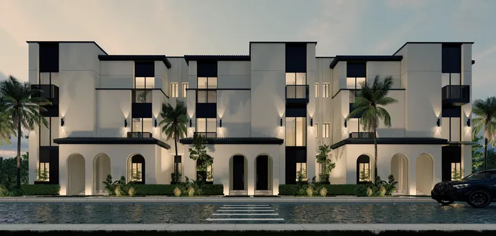 130 m² semi-finished three-bedroom penthouse for sale in At East