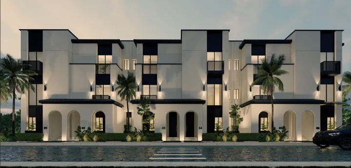 165 m² developer townhouse with a 165 m² garden for sale in At East