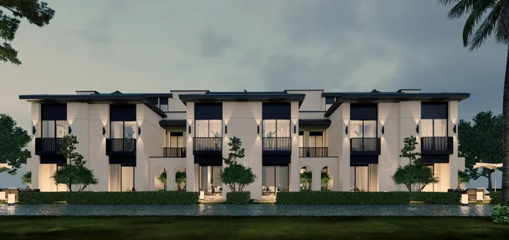 Four-bedroom 180 m² townhouse plus 200 m² garden for sale in At East