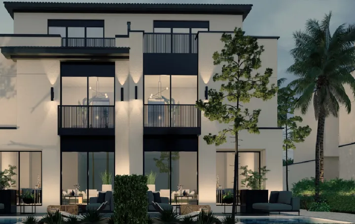 Semi-finished twin house, 190 m² built on 241 m² of land, for sale in At East