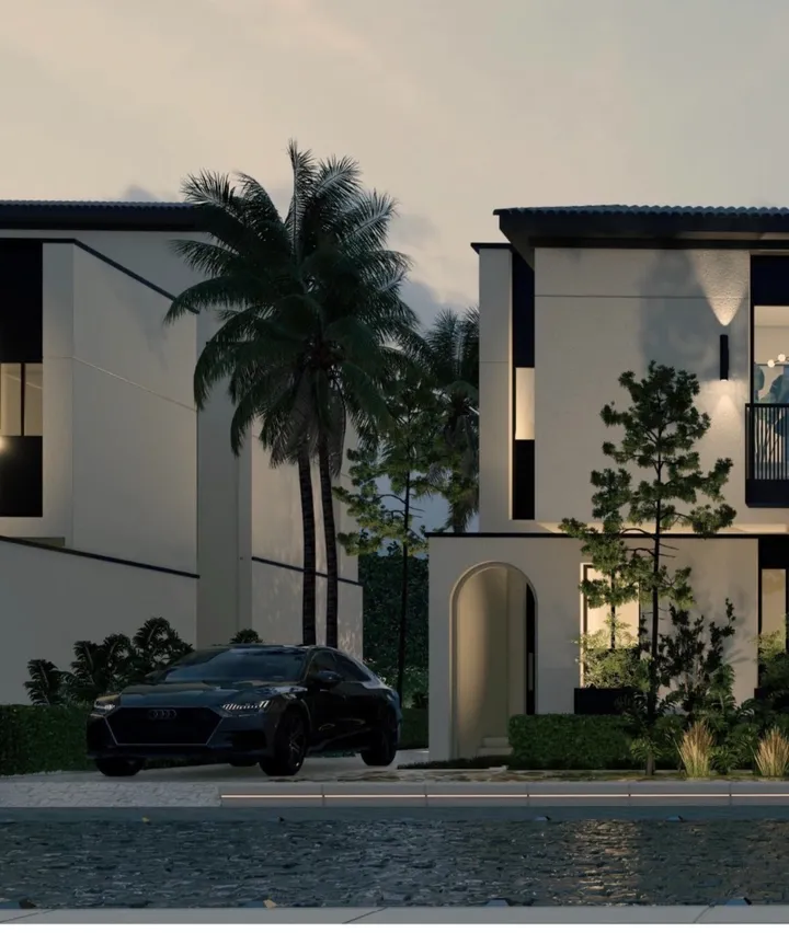 190 m² twin house with roof on a 242 m² plot for sale in At East