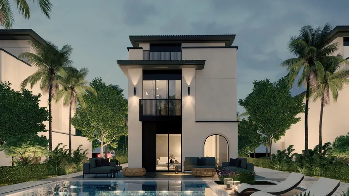 Ready 210 m² villa on a 345 m² plot for sale in At East