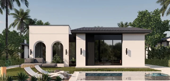 190 m² villa with a 45 m² roof on a 269 m² plot for sale in At East