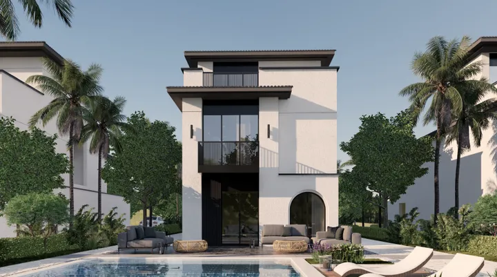 210 m² four-bedroom villa on a 360 m² plot for sale in At East