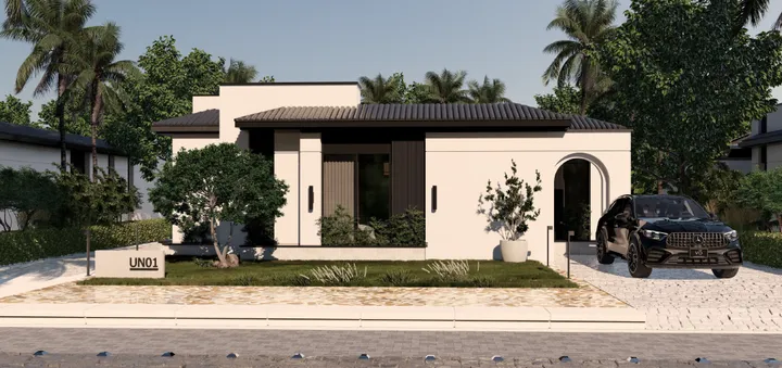 210 m² four-bedroom villa on a 360 m² plot for sale in At East