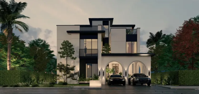 210 m² villa with six bathrooms on a 478 m² plot for sale in At East