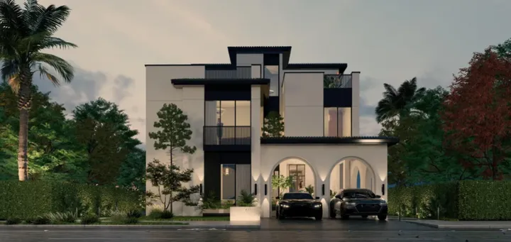 210 m² villa with six bathrooms on a 478 m² plot for sale in At East