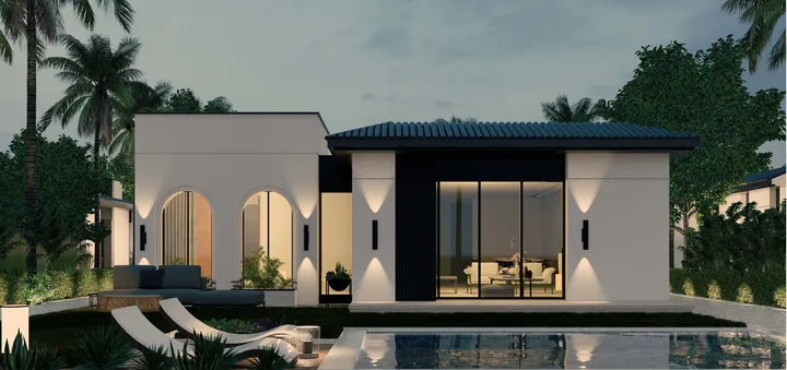 210 m² villa with six bathrooms on a 478 m² plot for sale in At East