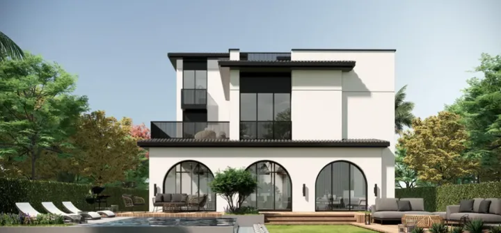 210 m² villa with six bathrooms on a 478 m² plot for sale in At East